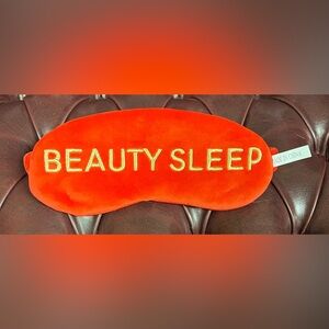 Wandering Moon Beauty Sleep Red & Gold Eyemask